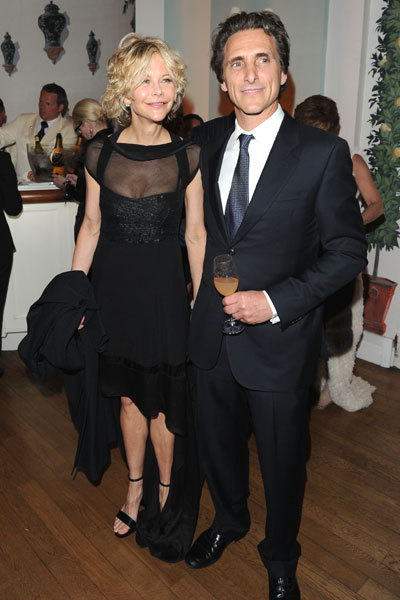 Meg Ryan et Lawrence Bender Meg Ryan et Lawrence Bender
