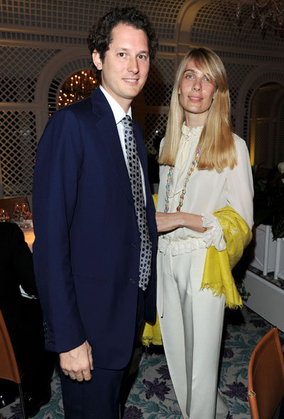 John et Lavinia Elkann John et Lavinia Elkann