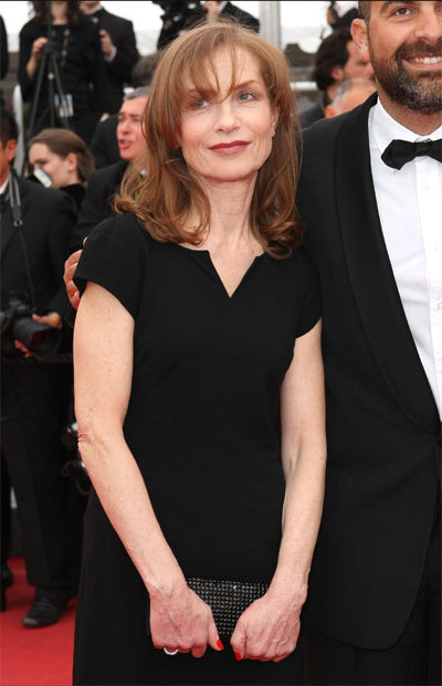 Isabelle Huppert au Festival de Cannes 2010