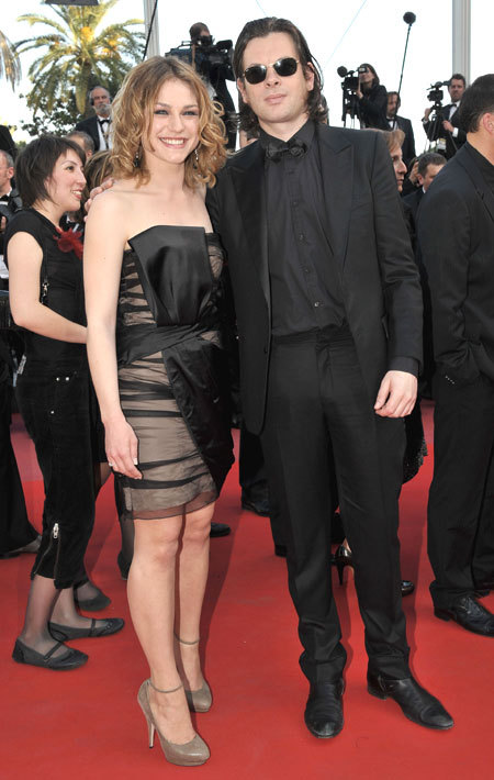 Émilie Dequenne et Benjamin Biolay au Festival de Cannes 2010
