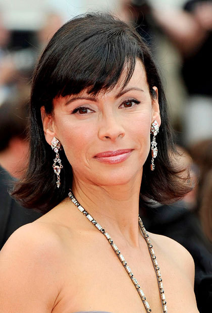 Mathilda May au Festival de Cannes 2010