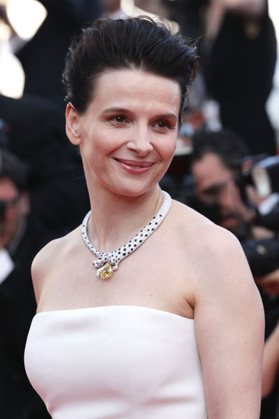 Juliette Binoche au Festival de Cannes 2010