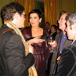 Cristina Cordula à la présentation du son Cristina Cordula à la présentation du son
