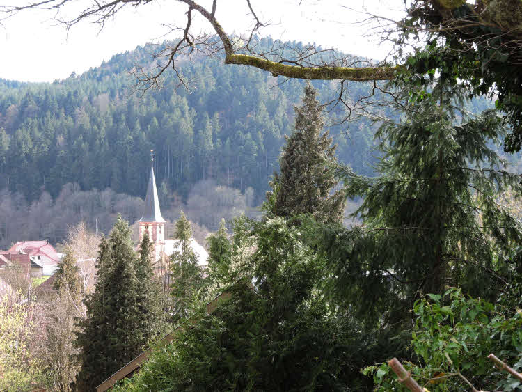 Panorama de la vallée de la Bruche en Alsace © Droits réservés.