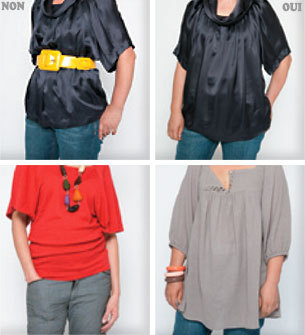 Conseils pour dissimuler un ventre rebondi d'après le 'Guide du Relooking' de Cristina Cordula Conseils pour dissimuler un ventre rebondi d'après le 'Guide du Relooking' de Cristina Cordula