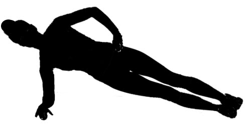 Planche pour le gainage latéral © ABCfeminin.com. Planche pour le gainage latéral © ABCfeminin.com.