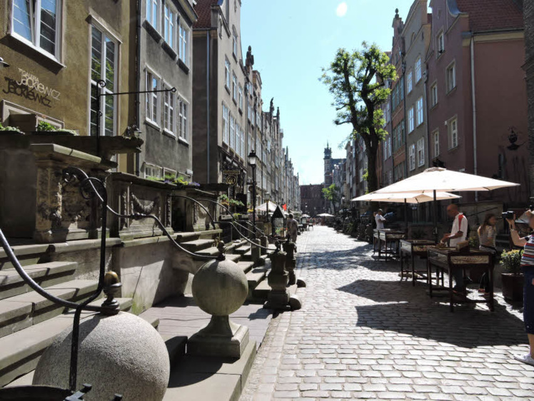 La rue Mariacka à Gdansk © ABCfeminin.com. La rue Mariacka à Gdansk © ABCfeminin.com.