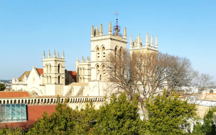 Montpellier : la cathédrale Urbain V et la faculté de médecine © ABCfeminin.com. Montpellier : la cathédrale Urbain V et la faculté de médecine © ABCfeminin.com.
