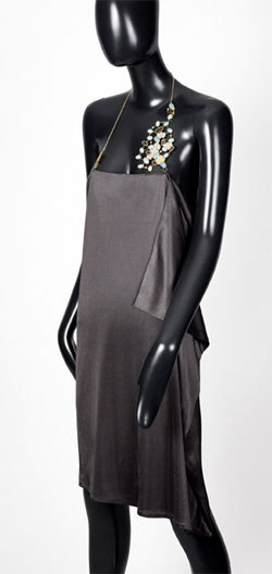 Robe-bijou Amazonites et Tourmalines, collection 'Voie Lactée' de Taher Chemirik Robe-bijou Amazonites et Tourmalines, collection 'Voie Lactée' de Taher Chemirik