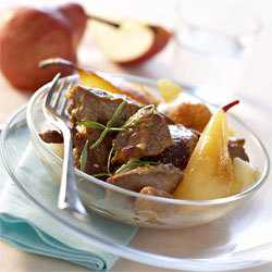 recette : épaule d’agneau confite et sa compotée de poires recette : épaule d’agneau confite et sa compotée de poires