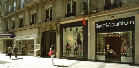 Best Mountain, pause shopping sur les Champs Élysées Best Mountain, pause shopping sur les Champs Élysées