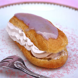 Éclairs girly à la myrtille