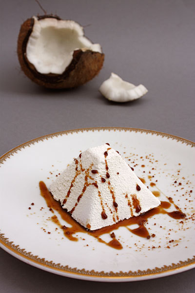 recette : douceur glacée chocolat coco