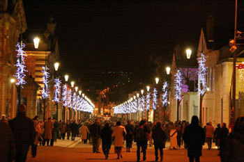 Photo : L'avenue de Champagne un jour de décembre (crédit @ville d'Épernay)