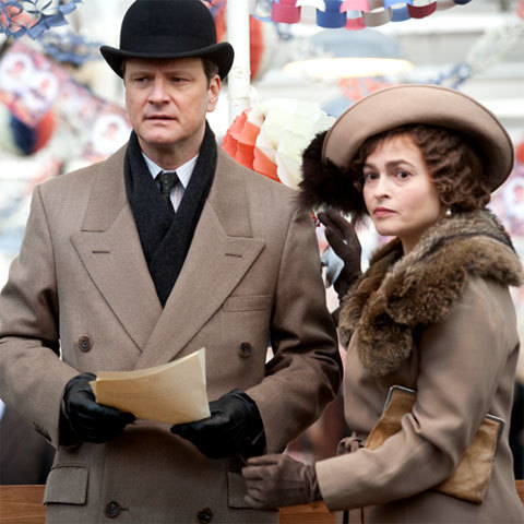 Colin Firth et Helena Bonham Carter dans 'Le Discours d'un Roi'