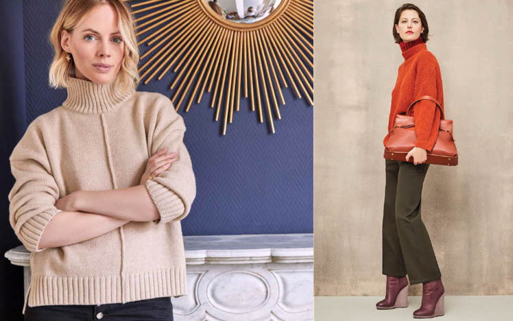 Tendance clé de l'automne-hiver 2018/2019 : la MAILLE. Tendance clé de l'automne-hiver 2018/2019 : la MAILLE.