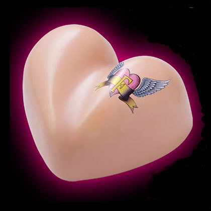 Biscuit croustillant 'Coeur de Rockeur' Fauchon Biscuit croustillant 'Coeur de Rockeur' Fauchon