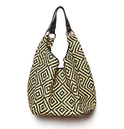 Sac besace en cuir tressé Lafayette Accessoires Sac besace en cuir tressé Lafayette Accessoires
