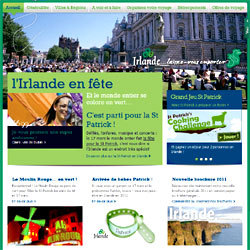 Irlande, l'office du tourisme qui a obtenu le Travel d’Or 2011