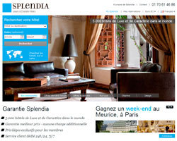 SPLENDIA, centrale hôtelière qui a obtenu le Travel d’Or 2011 SPLENDIA, centrale hôtelière qui a obtenu le Travel d’Or 2011