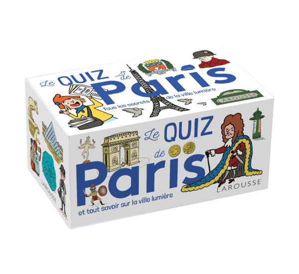 Cadeau LETTRE n° 12 - QUIZ Paris