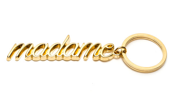 Cadeau LETTRE n° 15 - Porte-clé Madame Cadeau LETTRE n° 15 - Porte-clé Madame