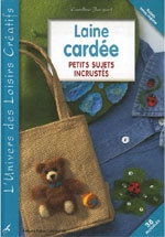 'Laine cardée : Petits sujets incrustés' de Caroline Jacquet 'Laine cardée : Petits sujets incrustés' de Caroline Jacquet