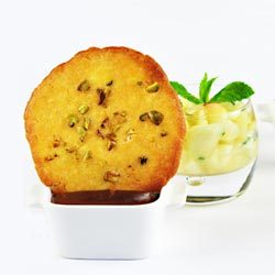 recette : recette : crème au chocolat amer, tuiles et salade de pêches recette : recette : crème au chocolat amer, tuiles et salade de pêches
