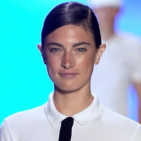 Coiffure du défilé Lacoste été 2011