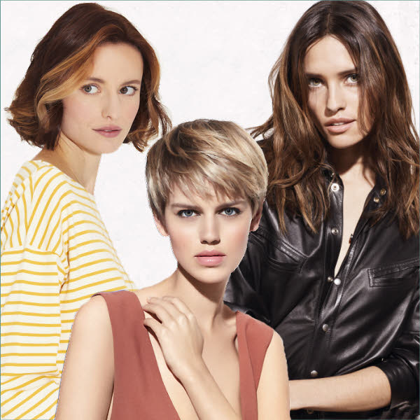 Choisissez entre 3 longueurs de cheveux - Coiffures INTERMEDE, COIFF & CO et Jean-Louis DAVID - Printemps-été 2019. Choisissez entre 3 longueurs de cheveux - Coiffures INTERMEDE, COIFF & CO et Jean-Louis DAVID - Printemps-été 2019.