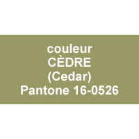 couleur Cedar - Pantone®