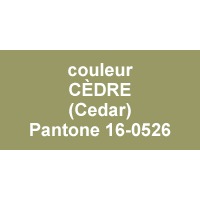 couleur Cedar - Pantone® couleur Cedar - Pantone®