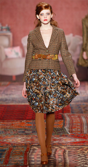 Le tartan par Lena Hoschek Le tartan par Lena Hoschek