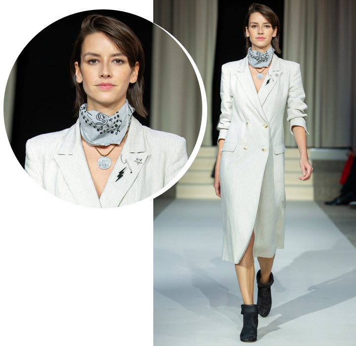 Gavroche Agnès B. - Collection printemps-été 2019. Gavroche Agnès B. - Collection printemps-été 2019.