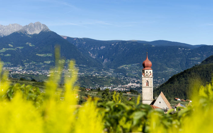 Parcines, dans le Sud Tyrol - Panorama.