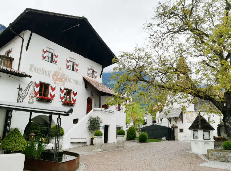 Restaurant Hanswirt à Rabland Sud Tyrol © ABCfeminin.com. Restaurant Hanswirt à Rabland Sud Tyrol © ABCfeminin.com.