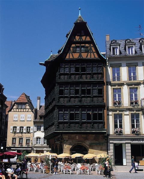 Maison Kammerzell sur la place de la Cathédrale à Strasbourg