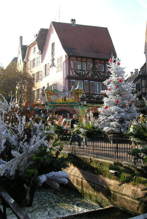 Le Marché de Noël des enfants près de la Petite Venise de Colmar