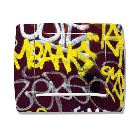 Interrupteur décor graffiti iDzif