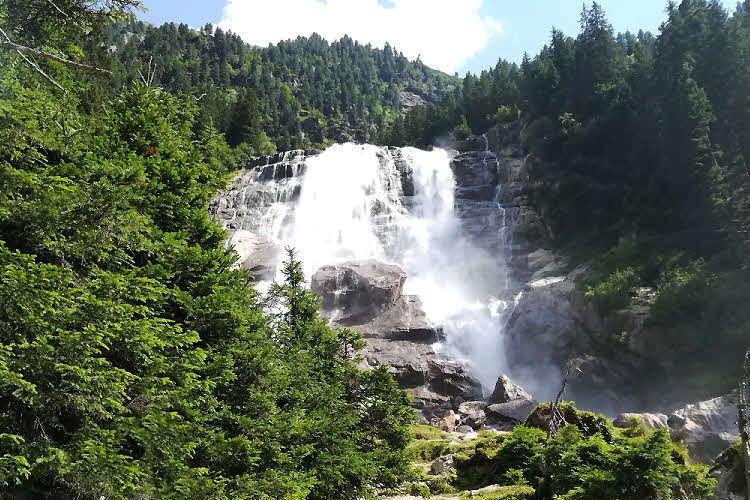 Cascade Grawa, vallée de Stubai au Tyrol © ABCfeminin.com.