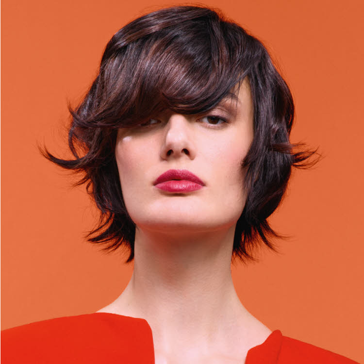 Coupe et coiffure cheveux courts - Camille ALBANE - Automne-hiver 2019-2020.