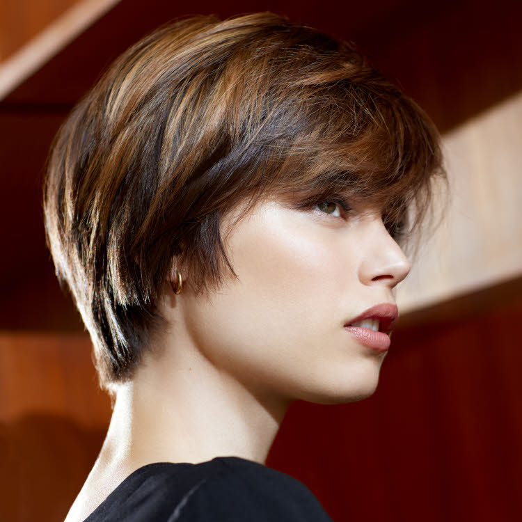 Coupe et coiffure cheveux courts - INTERMEDE - Automne-hiver 2019-2020.