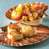 Recette Saint-Jacques de Norvège grillées à la salsa de tomates © Centre des Produits de la Mer de Norvège