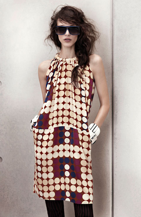 Robe en soie Marni chez H&M