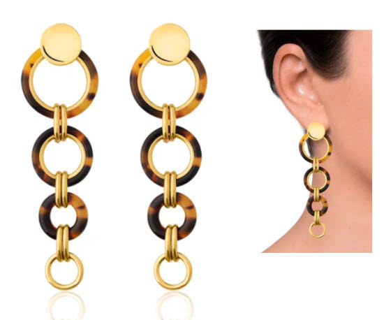 Boucles d'oreilles Agatha.