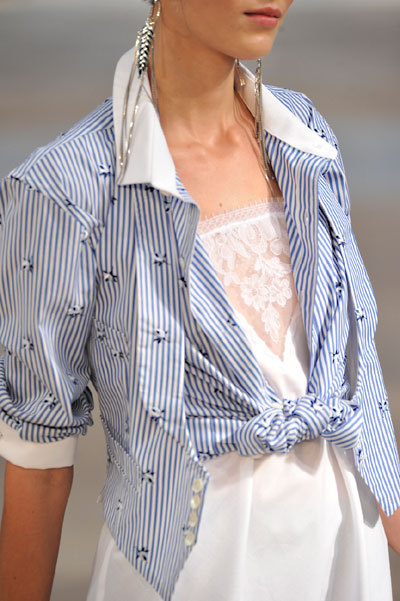 Rayures d'été Alexis Mabille Rayures d'été Alexis Mabille