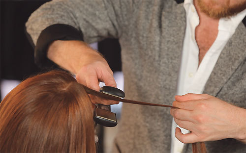 Étape n° 4 du lissage - la finition Étape n° 4 du lissage - la finition