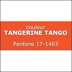 Couleur Tangerine Tango PANTONE 17-1463 Couleur Tangerine Tango PANTONE 17-1463