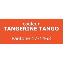 Couleur Tangerine Tango PANTONE 17-1463