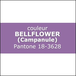 Couleur Bellflower PANTONE 18-3628 Couleur Bellflower PANTONE 18-3628